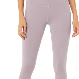 ALO Yoga High-Waist Airbrush Legging LAVENDER SMOKE | XS | $96